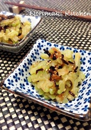 簡単☆ゴーヤの梅昆布和え-レシピのメイン写真