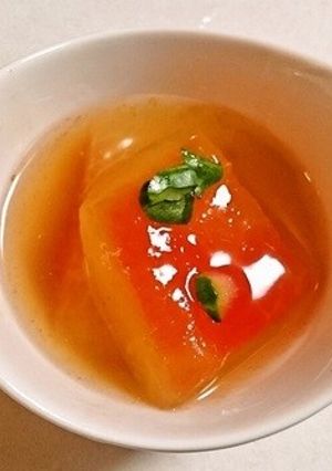 スイカの餡掛け-レシピのメイン写真