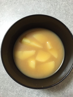 ジャガイモの味噌汁-レシピのメイン写真