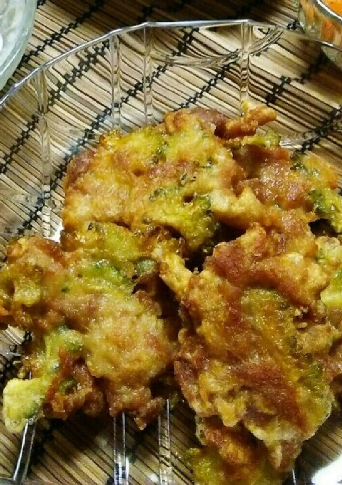 ゴーヤと豚こまのかき揚げ-レシピのメイン写真