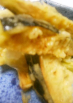 茄子の天ぷら　今が美味しい-レシピのメイン写真