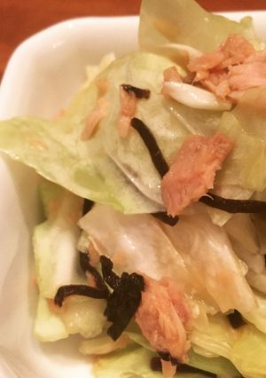 【簡単】シーチキンの塩昆布キャベツ-レシピのメイン写真