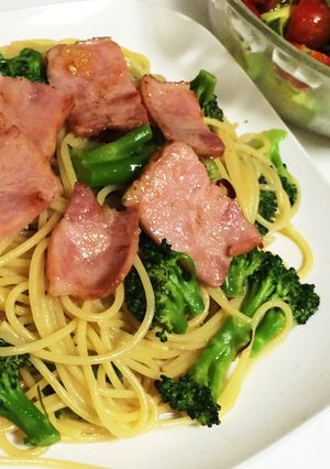ブロッコリーのペペロンチーノ-レシピのメイン写真