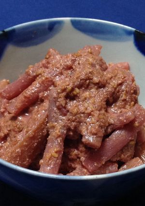 紅芋茎の胡麻酢和え-レシピのメイン写真