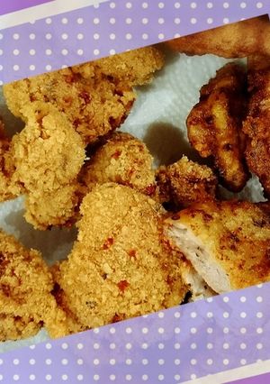 つなぎはオクラ！小麦、卵不使用トンカツ！-レシピのメイン写真