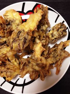 米粉でグルテンフリー♡まいたけの天ぷら-レシピのメイン写真