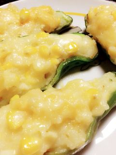 【簡単】ピーマンのじゃがいも詰め【時短】-レシピのメイン写真