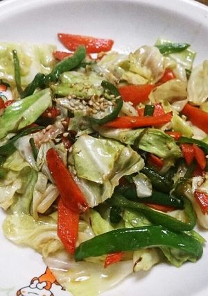 適当!簡単!野菜炒め-レシピのメイン写真