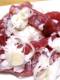 手を汚さず簡単に! マグロの山かけ!-レシピのメイン写真