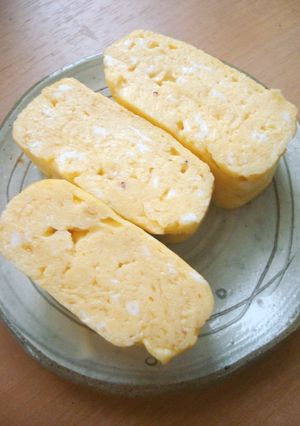 おひとり様用卵１個分の出汁巻き卵-レシピのメイン写真