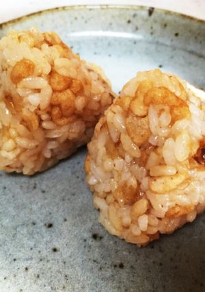 おかかと天かすの甘辛おにぎり-レシピのメイン写真