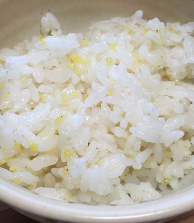 炊飯器でもちきびご飯の炊き方-レシピのメイン写真