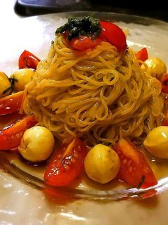夏✨青じそ風味のカプレーゼそうめん!-レシピのメイン写真
