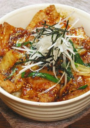 宮崎ブランドポークの豚キムチ丼-レシピのメイン写真