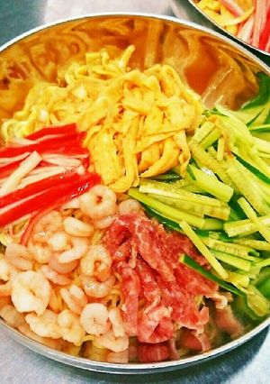 冷え冷え絶品栄養素満点エビ冷やし中華-レシピのメイン写真