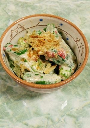 オクラ梅マヨネーズ和え-レシピのメイン写真