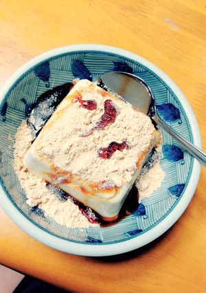 豆腐の黒蜜デザート♪-レシピのメイン写真