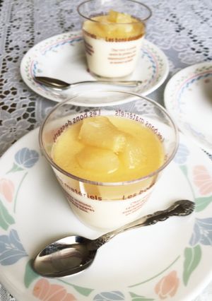 美味しい☆梨のムース☆-レシピのメイン写真