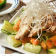 おつまみにも!「蒸し鶏の冷製ねぎ塩だれ」