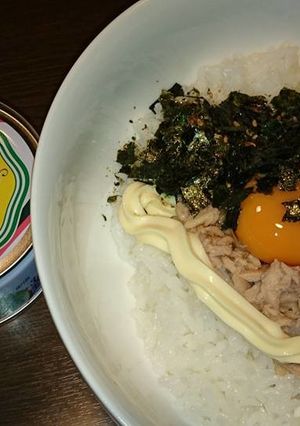 男 シーチキンL丼-レシピのメイン写真