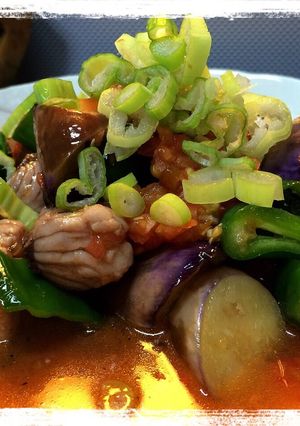 カツオと野菜の塩トマト炒め-レシピのメイン写真