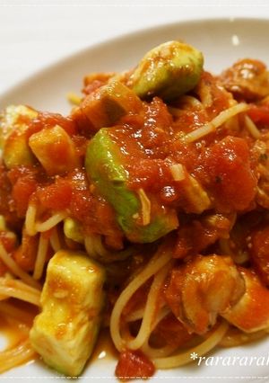 シーフードとアボガドの冷製パスタ-レシピのメイン写真