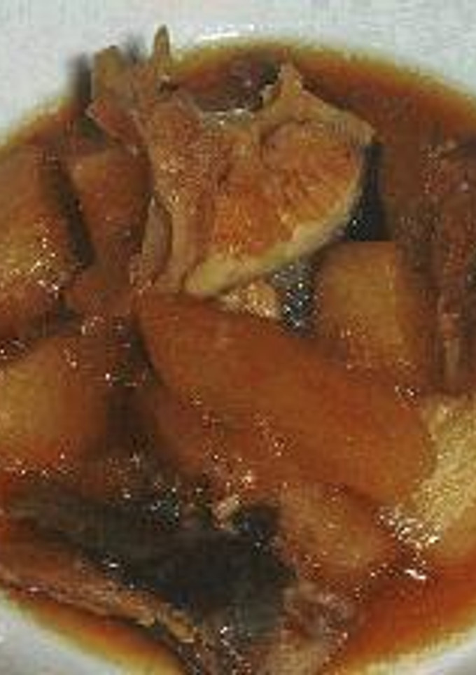 ぶりのアラと大根の煮物-レシピのメイン写真