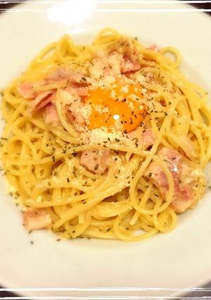 簡単！カルボナーラ-レシピのメイン写真