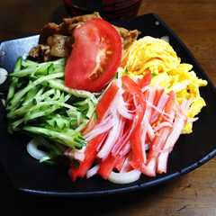 รูปของ 具だくさん冷やしうどん