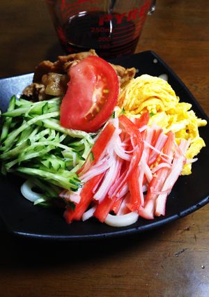 具だくさん冷やしうどん-レシピのメイン写真