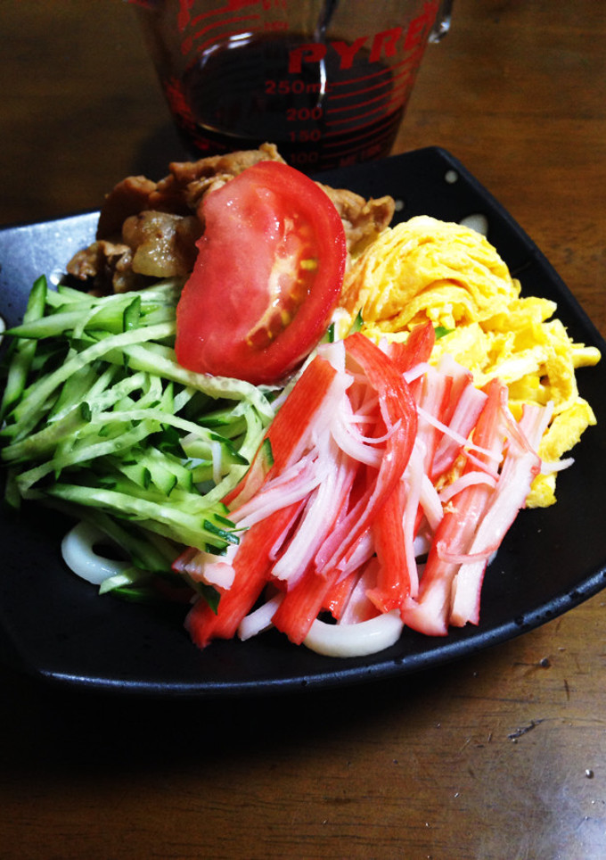 具だくさん冷やしうどん-レシピのメイン写真