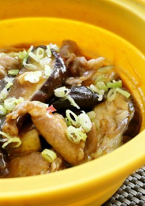 レンジで！なすと豚のにんにくスタミナ煮-レシピのメイン写真