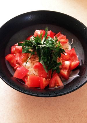 そうめん アレンジ ( ᐛ )-レシピのメイン写真