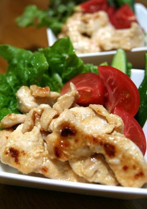 ✿ココナッツ 鶏胸肉味噌ヨーグルト焼き✿-レシピのメイン写真