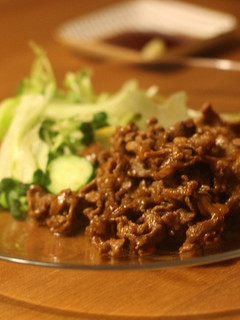 簡単!牛肉のソースケチャップ炒め-レシピのメイン写真