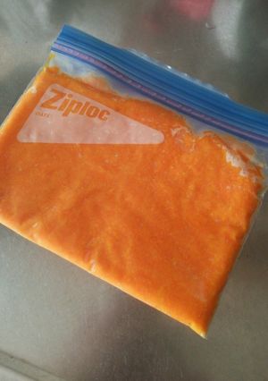 離乳食 中期～ ニンジンのココナッツ風味-レシピのメイン写真