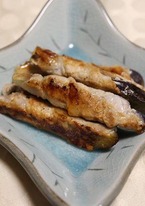 茄子と豚肉で☆簡単ヘルシー肉巻き-レシピのメイン写真