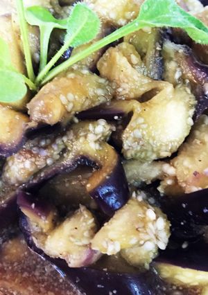 レンジで茄子の多量消費うまうま酸っぱ和え-レシピのメイン写真