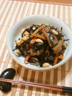 常備菜の定番!ひじきの煮物♪-レシピのメイン写真