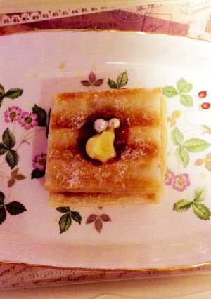 簡単おやつ ミルフィーユ(o^^o)-レシピのメイン写真
