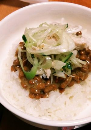 常備菜に♪ネギ鶏ナムル-レシピのメイン写真