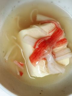 5分で出来ちゃうあんかけ豆腐-レシピのメイン写真