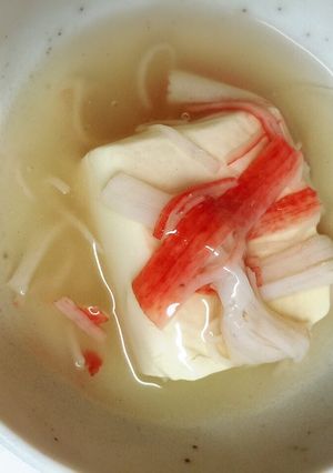 5分で出来ちゃうあんかけ豆腐-レシピのメイン写真
