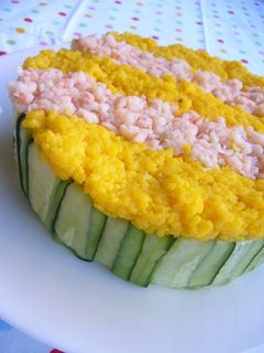 ひな祭り☆ちらし寿司ケーキ-レシピのメイン写真