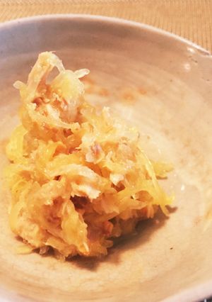 金糸瓜の和え物-レシピのメイン写真