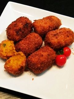 簡単に美味しく♪カボチャコロッケ-レシピのメイン写真