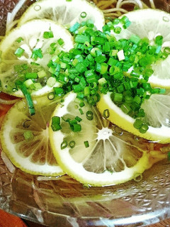 夏にぴったり!お手軽☆爽やかレモン蕎麦☆-レシピのメイン写真