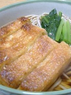 カリカリきつねうどん&そば-レシピのメイン写真