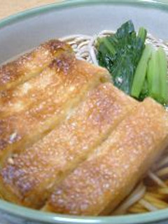 カリカリきつねうどん&そば-レシピのメイン写真