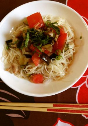 和風ラタトゥイユそうめん-レシピのメイン写真